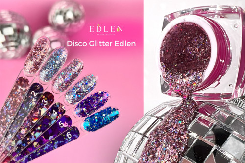 Disco Glitter - ослепительные гель-лаки Edlen Professional!